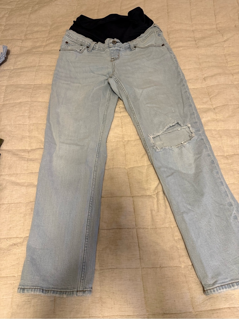 Abercrombie & Fitch Maternity 90s Straight Jeans Size 28|6s